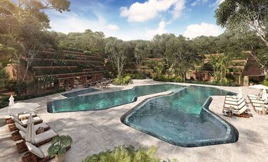 Casa con alberca privada y jardin, mas de 20 amenidades de diseño unico, residen