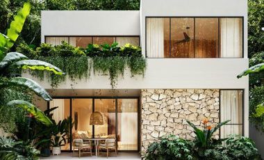 Casa con alberca privada y jardin, mas de 20 amenidades de diseño unico, residen