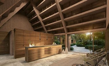 Casa con alberca privada y jardin, mas de 20 amenidades de diseño unico, residen