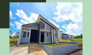 Rumah 5 Menit ke UNIKAMA Bisa KPR 2KT Tipe 25/72