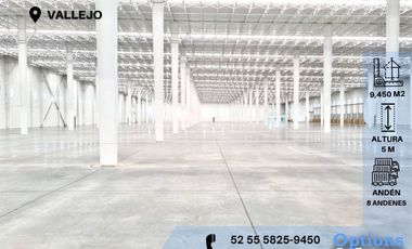 Rental of industrial property in Vallejo