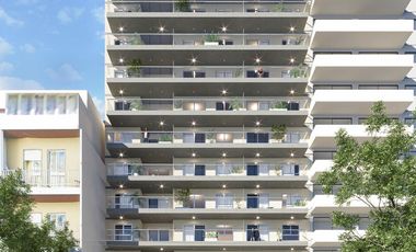 Dúplex de 2 ambientes de categoría lateral con balcón terraza, baño en suite y toilette - amenities