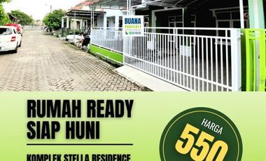 Rumah Ready Siap Huni di Komplek Stella Residence Medan