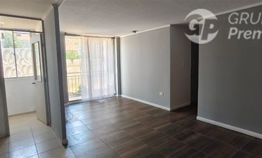 Depto. en venta/ Valle lo Campino 2D / 1B/ 1piso
