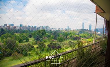 Departamento en Venta en El Pangue/Vista al Club de Golf los Leones