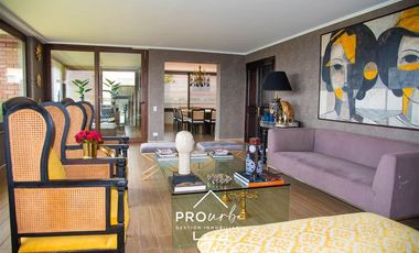 Departamento en Venta en El Pangue/Vista al Club de Golf los Leones