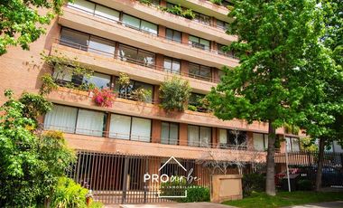 Departamento en Venta en El Pangue/Vista al Club de Golf los Leones