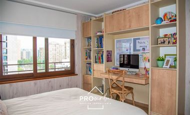 Departamento en Venta en El Pangue/Vista al Club de Golf los Leones