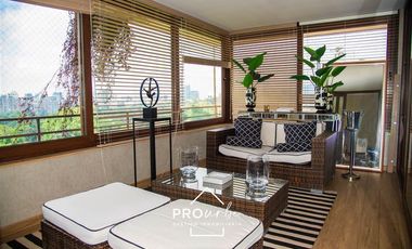 Departamento en Venta en El Pangue/Vista al Club de Golf los Leones