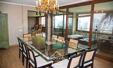 Departamento en Venta en El Pangue/Vista al Club de Golf los Leones