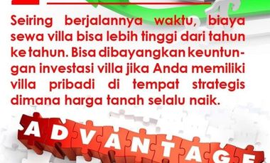 Rumah villa sejuk asri konsep smarthome Di cipanas Cianjur dkt PUNCAK