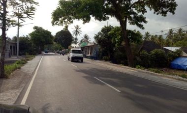 Tanah Pinggir Jalan Raya Sikur - Pancordao