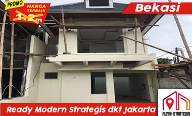 CLUSTER MODERN STRATEGIS JALAN RAYA KODAU BEKASI DKT JAKARTA