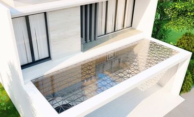 rumah mewah 2 lt di cemara kipas bisa reques design