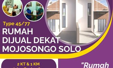 RUMAH MEWAH DAN HARGA MURAH DI SOLO UTARA SERTIFIKAT SUDAH PECAH