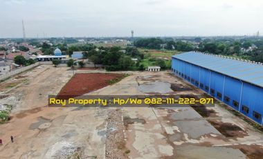 Disewakan Tanah Gudang di REST AREA KM 19B Tambun Selatan