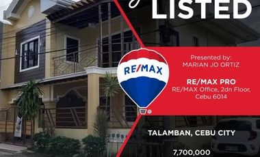 House and Lot for Sale in Talamban Cebu City.