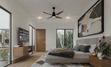 Residencia Yaxlum al norte de Mérida Yucatán,  1 planta con alberca
