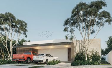 Residencia Yaxlum al norte de Mérida Yucatán,  1 planta con alberca