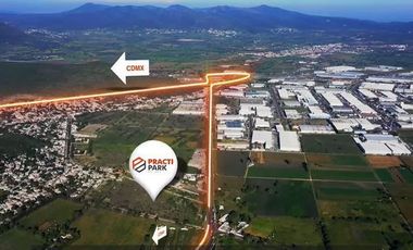 Bodegas desde 326 m2 en preventa frente al parque industrial Queretaro