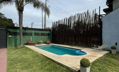 Alquiler temporario, casa quinta con 2 propiedades independientes, en Parque Leloir