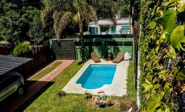 Alquiler temporario, casa quinta con 2 propiedades independientes, en Parque Leloir