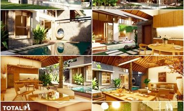 Dijual Villa Residence Elite 1 BR, 2 BR, 3 BR Lokasi STRATEGIS dkt Pantai Mulai 3 M-an di Canggu, Kuta Utara, Badung