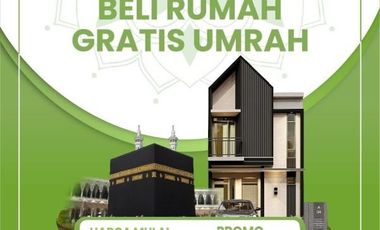 Beli Rumah Syariah 2 Lantai di Kota Bogor dapat Umroh Gratis