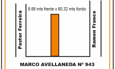 Venta Terreno Muy Buena Ubicación FOT 2.5