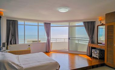 Beachfront Sea View Condo in Hua Hin at Chukamol Condominium
