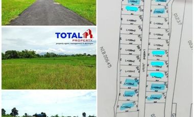 Dijual Tanah Kavling Murah Meriah lokasi strategis area villa dan perumahan dekat Kawasan Tanah Lot, Tabanan.