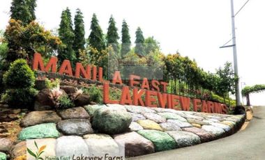 Residential Farm Lot for Sale in Manila East Lakeview Farms Morong Rizal Manila East Lakeview Farms
