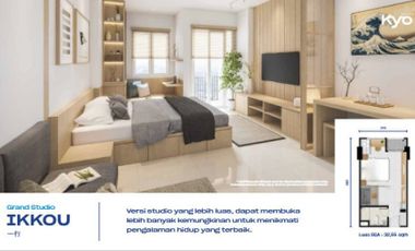 Apartment Milenial Pusat Kota Surabaya Dekat Tenggilis, Rungkut, Nginden Semolo, MERR