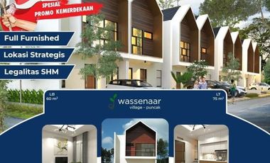 Spesial KEMERDEKAAN Rumah Smarthome Ala Villa Sejuk asri dkt PUNCAK