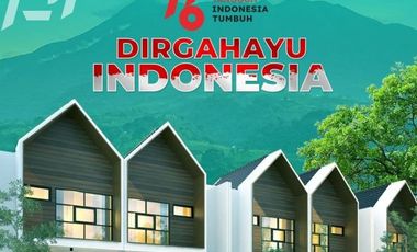 Spesial KEMERDEKAAN Rumah Smarthome Ala Villa Sejuk asri dkt PUNCAK