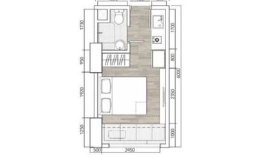 Dijual Hyde Residence - Collins Boulevard Tangerang Studio Unit Semi Furnished MURAH - TAKE OVER - HARGA RUGI
