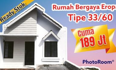Rumah Ready Stok di Ciampea Bogor Promo Cash 189Juta.