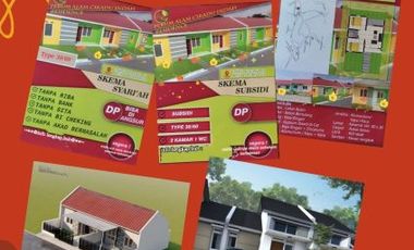 TANPA BI CHECKING Rumah Murah Subsidi Hanya 9 menit ke SMP Negeri 2 Babakan Cikao Purwakarta.
