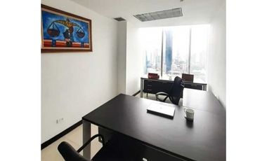 OFICINA  EN MARBELLA OCEAN BUSINESS TORRE BANESCO 128M2 AMOBLADA