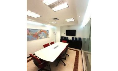 OFICINA  EN MARBELLA OCEAN BUSINESS TORRE BANESCO 128M2 AMOBLADA