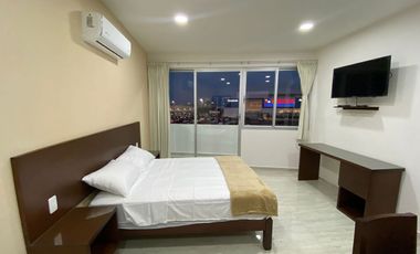 Suite AMUEBLADA Y EQUIPADA en RENTA Fracc. Costa Verde, Boca del Rio, Veracruz.