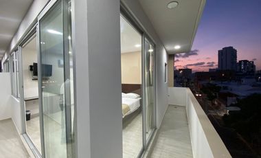 Suite AMUEBLADA Y EQUIPADA en RENTA Fracc. Costa Verde, Boca del Rio, Veracruz.