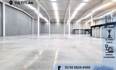 Amazing warehouse for rent in Tultitlán