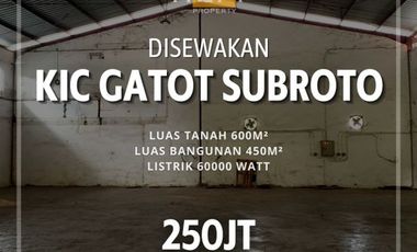 Disewakan Gudang di Kawasan Industri Candi Gatot Subroto Semarang Barat