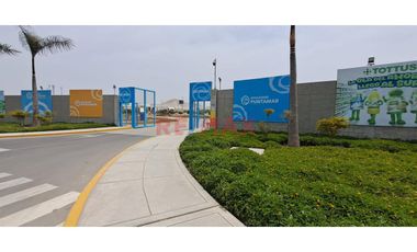 Gran Oportunidad - Venta De Terreno En Esquina De 162M2 Cercado Frente Al Country Club El Bosque En Punta Negra Plena Panamericana Sur.