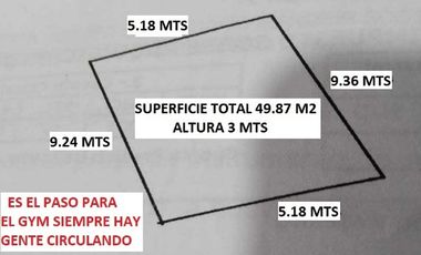 SUR Local Comercial  Plaza La Cantera Es El Paso Para IMPORTANTE GYM