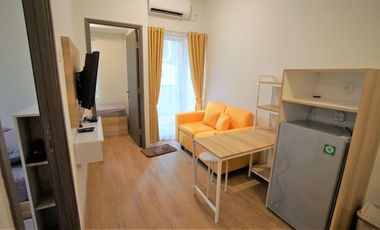 [34C861] For Rent Apartment Emerald Bintaro Tangerang - Corner, 2BR Furnished
