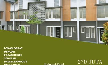 2 Lantai Tipe 45/77 Rumah 5 Menit ke UNIKAMA Bisa KPR