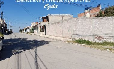 VENTA TERRENO 305 METROS EN MELCHOR OCAMPO VISITACION 550 MIL