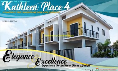 Townhouse for sale in Quezon City Kathleen Place 4